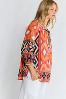PRE SALE | LulaLife Bella Vista Top Tangerine