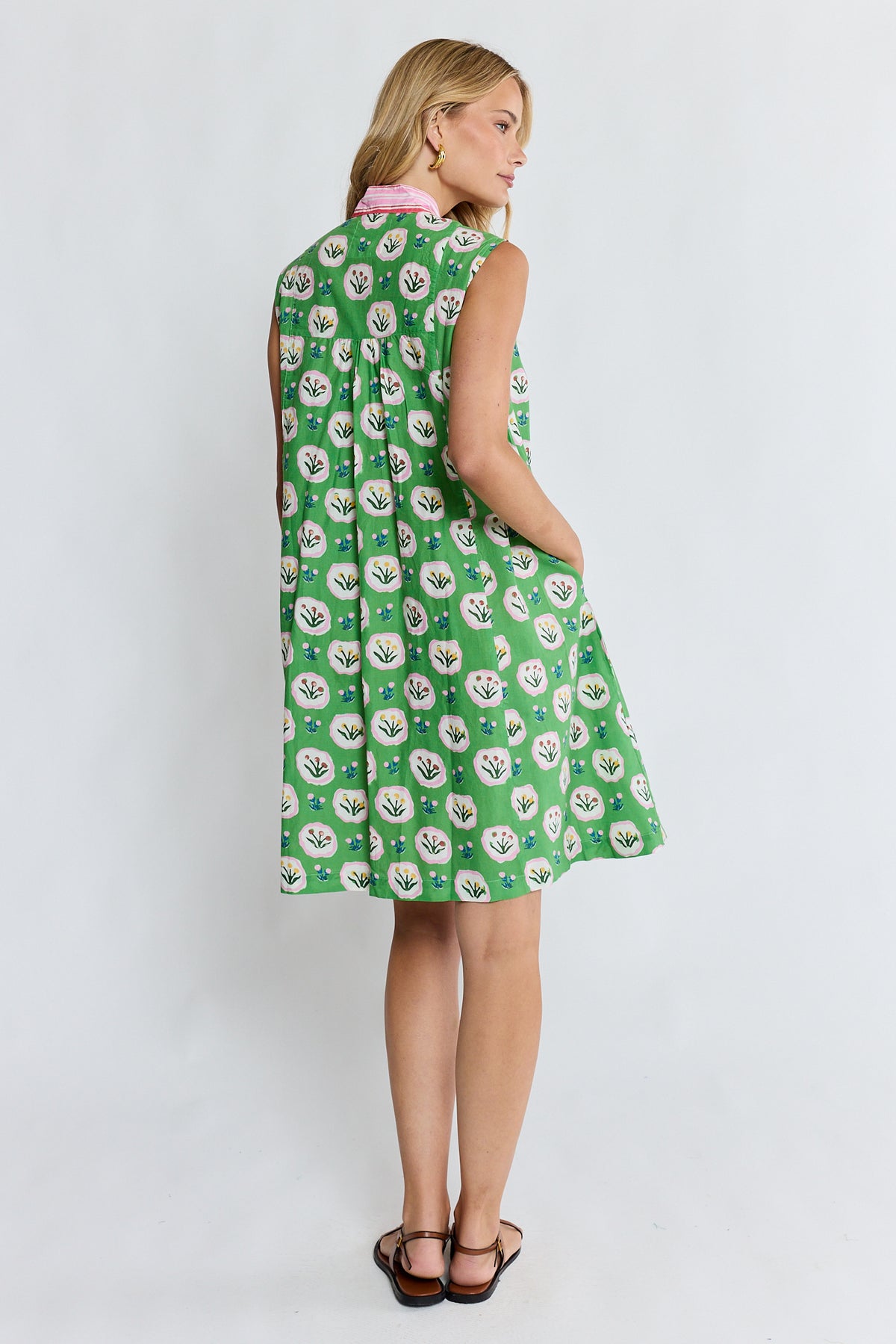 LulaLife Beth Sundress Fern