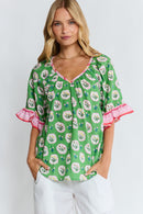 LulaLife Beth Top Fern