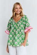 LulaLife Beth Top Fern