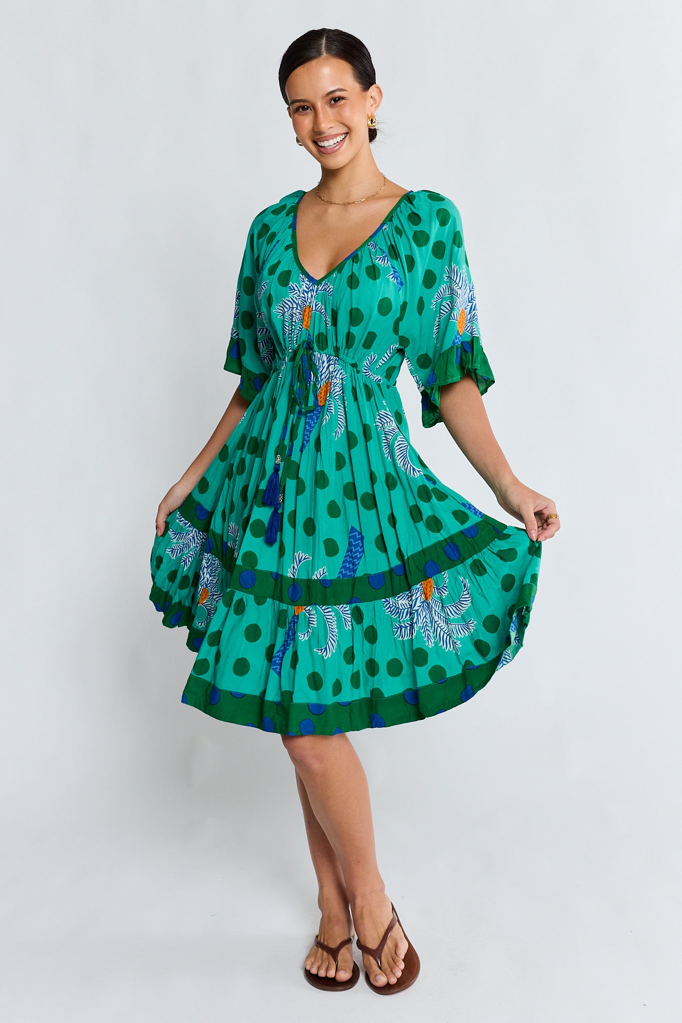LulaLife Blanch Dress Sea
