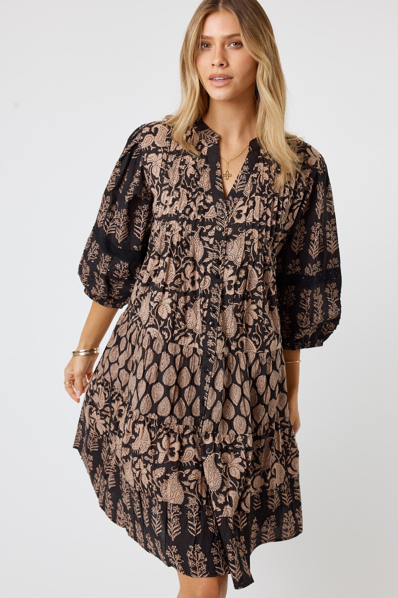 LulaLife Blythe Dress Espresso