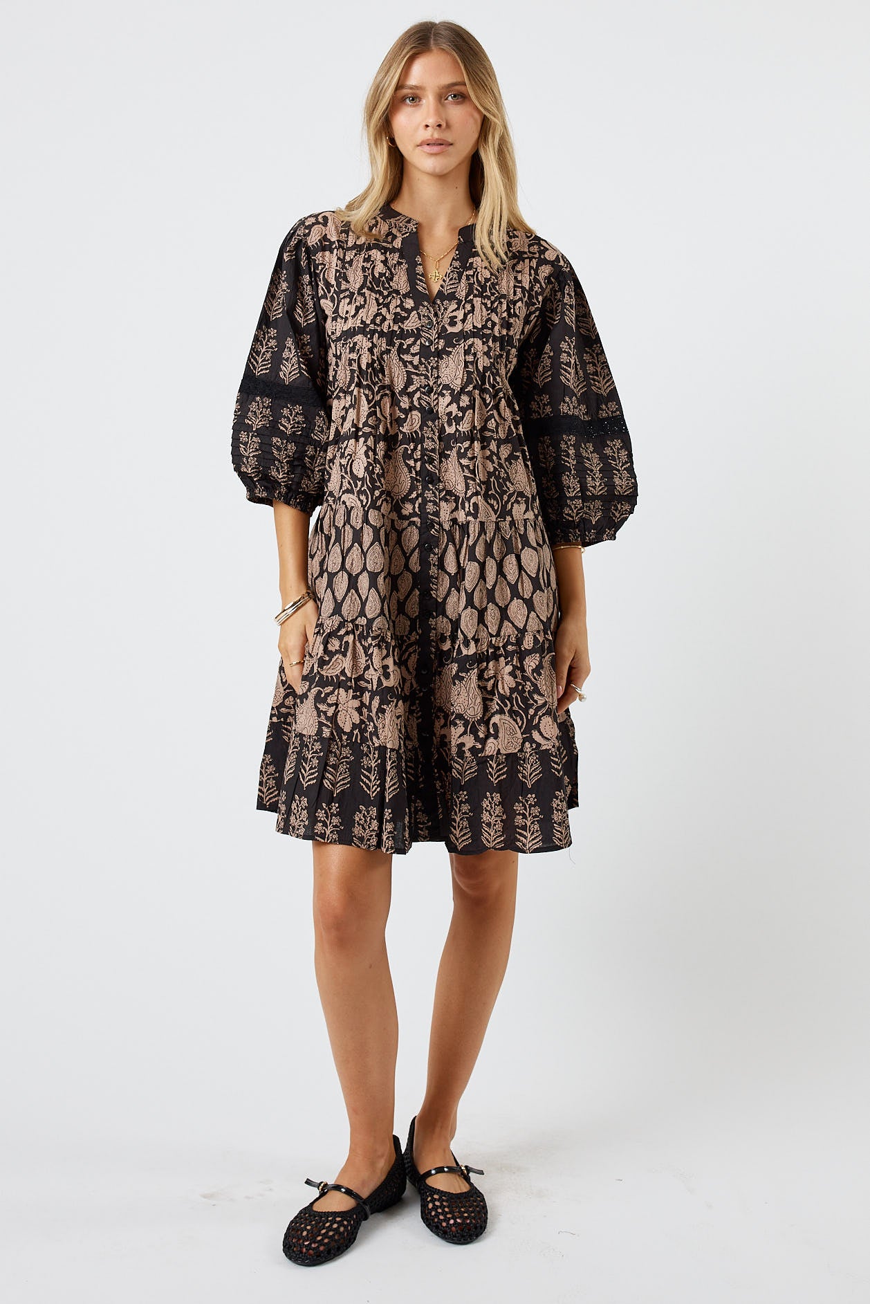 LulaLife Blythe Dress Espresso
