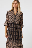 LulaLife Blythe Midi Espresso