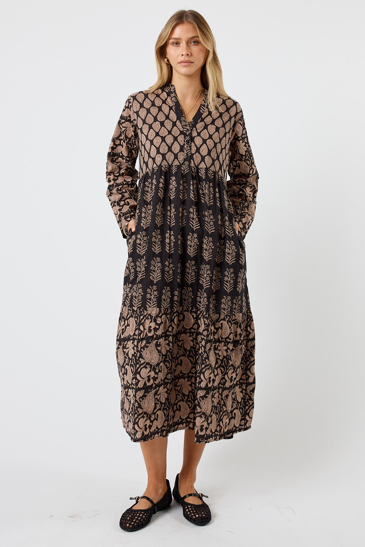 LulaLife Blythe Midi Espresso
