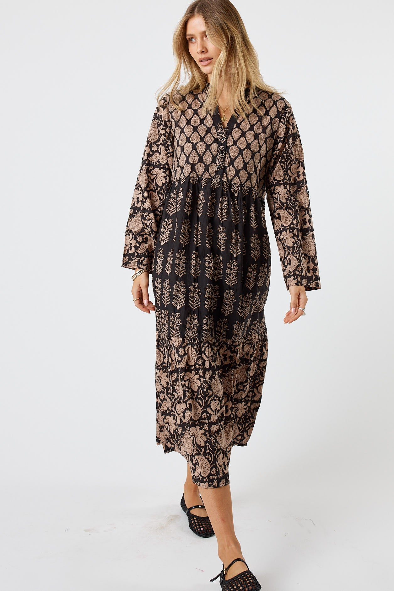 LulaLife Blythe Midi Espresso
