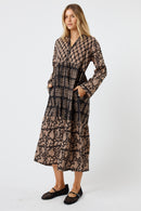 LulaLife Blythe Midi Espresso