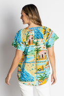 LulaLife Caleta Top Print
