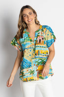 LulaLife Caleta Top Print