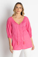 LulaLife Celeste Top Pink