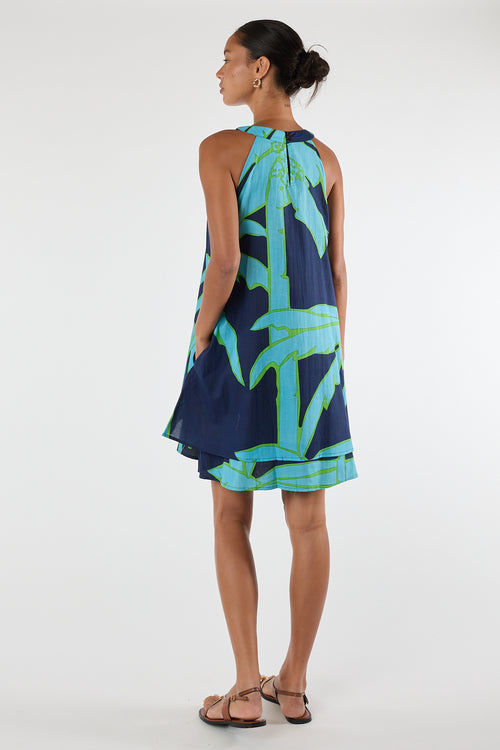 LulaLife Colette Swing Dress Navy
