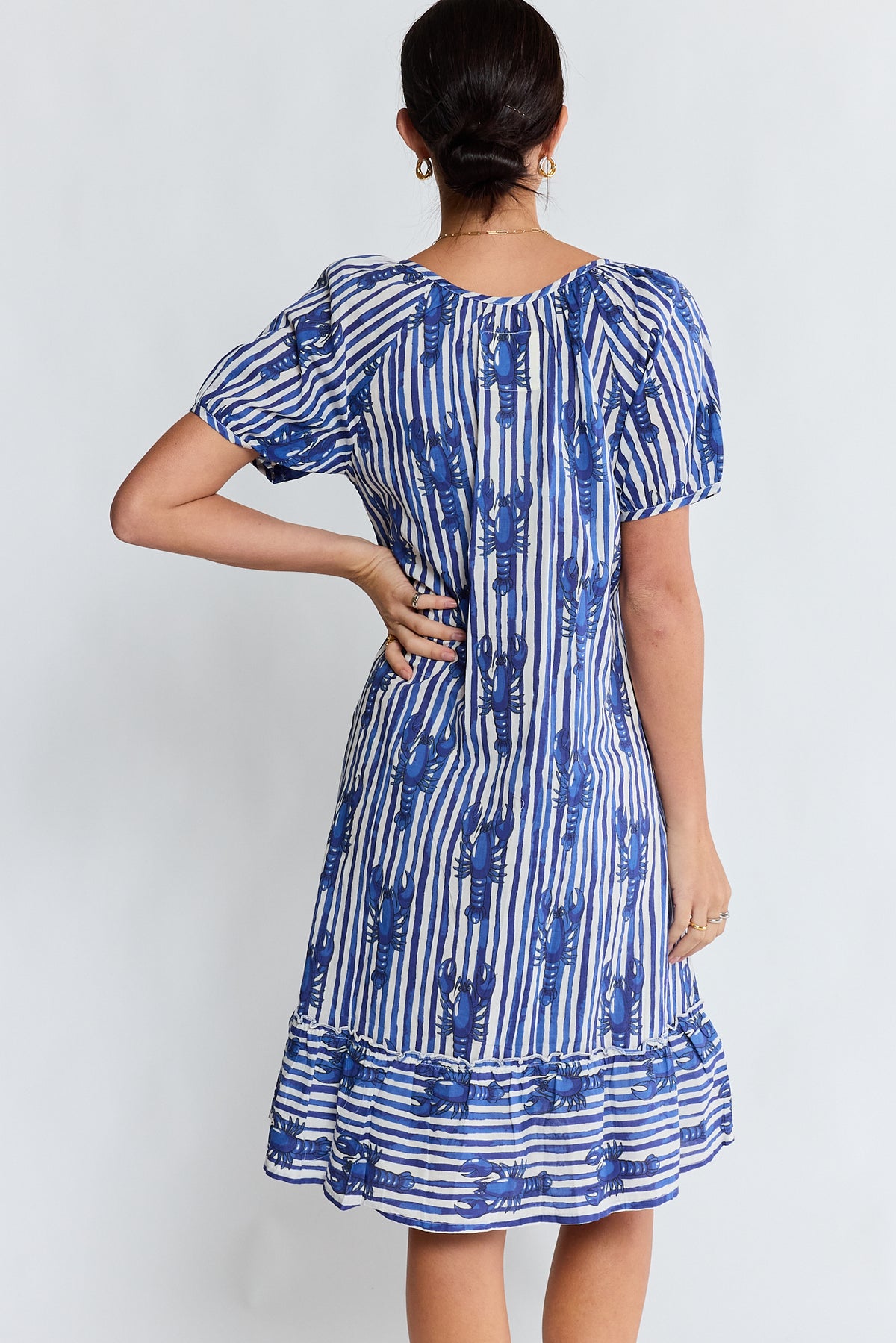 LulaLife Crayfish Dress Ocean