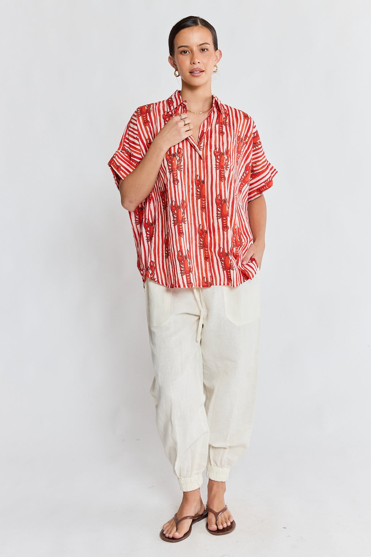 LulaLife Crayfish Shirt Flame