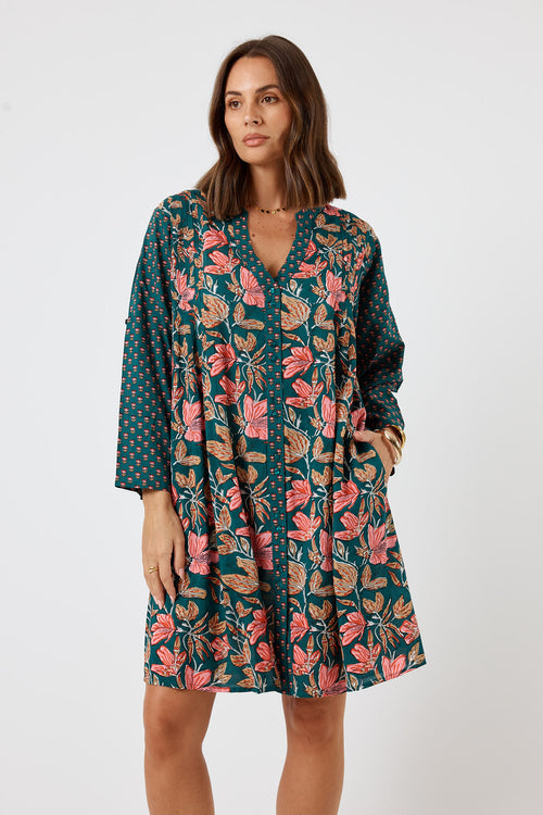 LulaLife Elija Button Dress