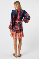 LulaLife Enid Dress Navy
