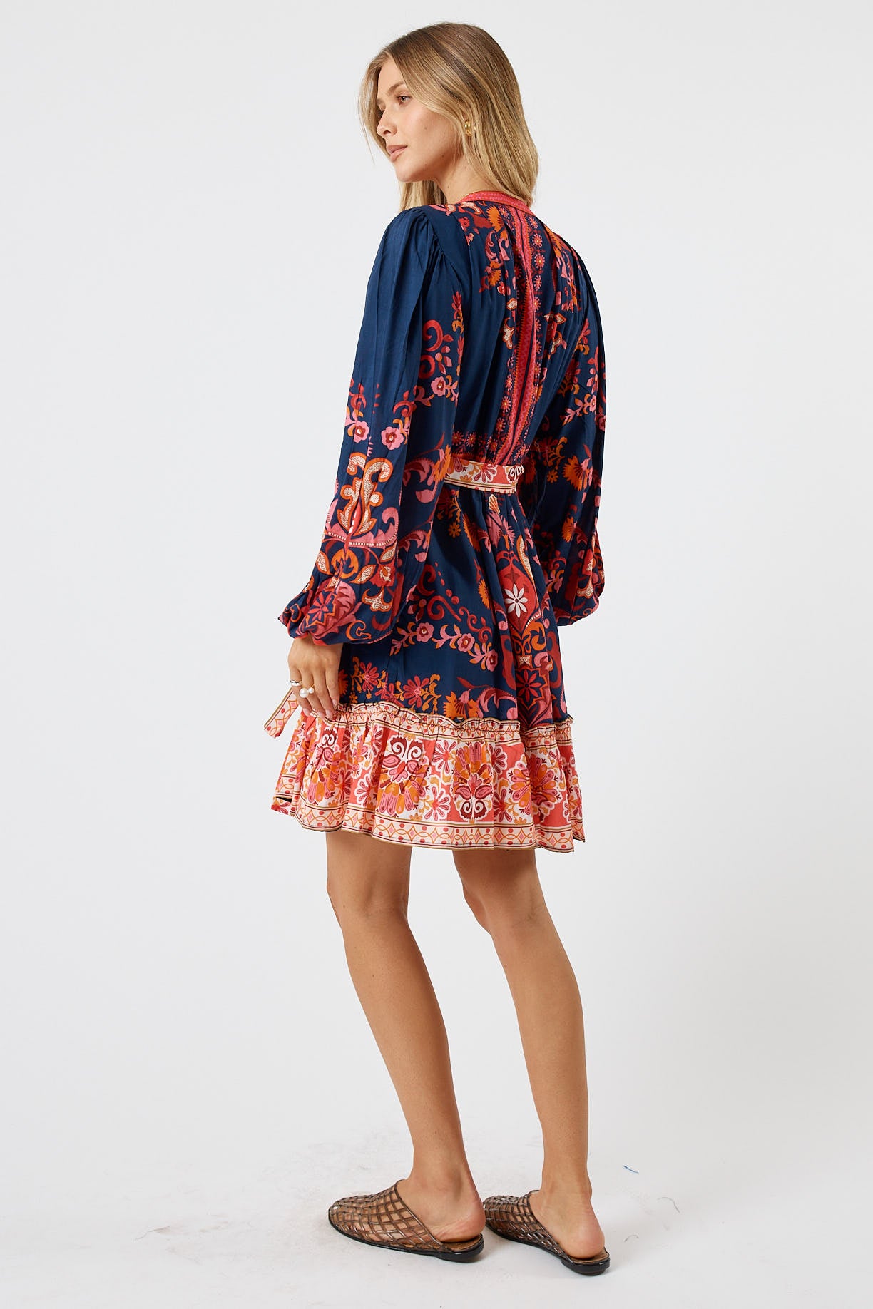 LulaLife Enid Dress Navy