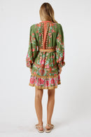 LulaLife Enid Dress Olive