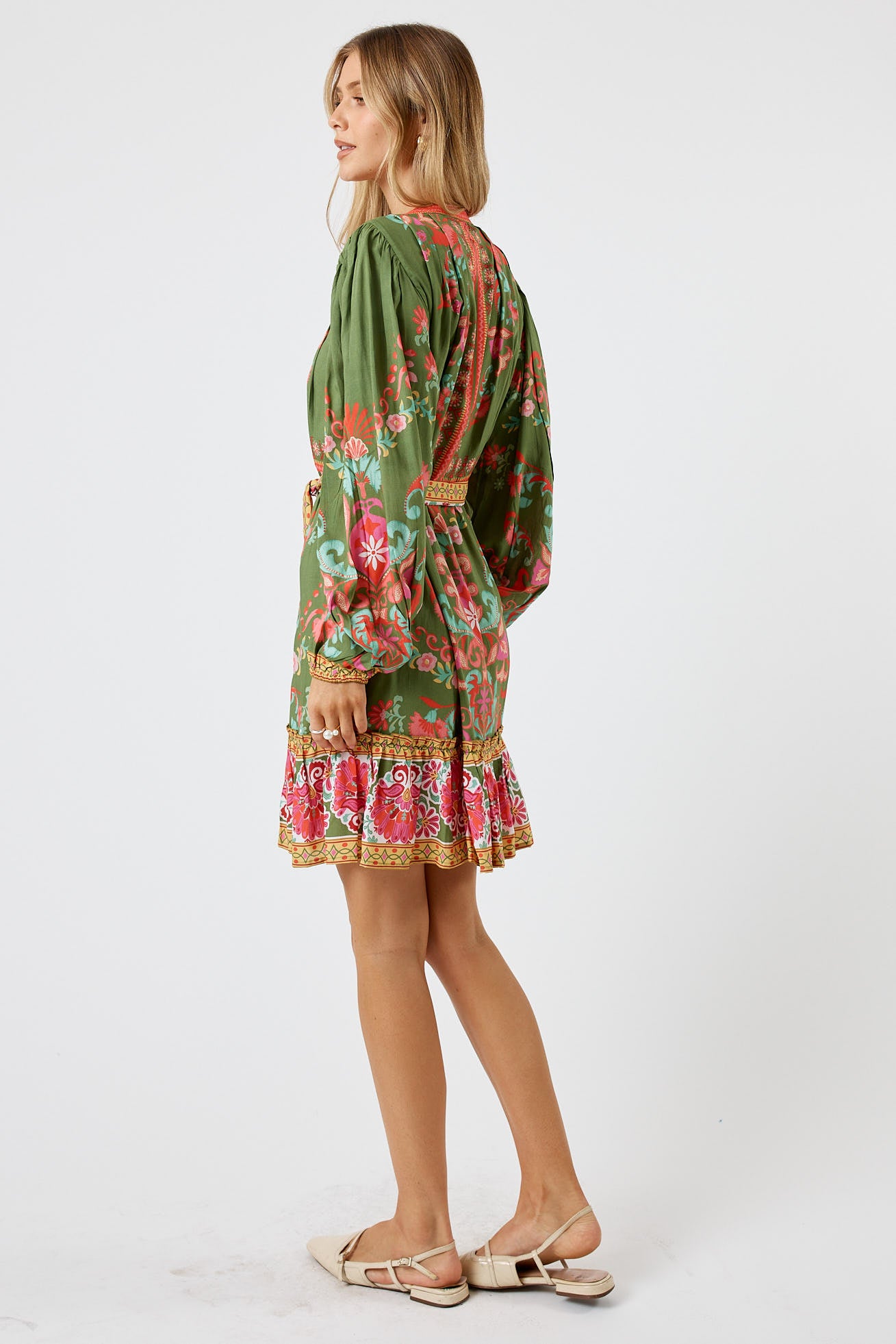 LulaLife Enid Dress Olive