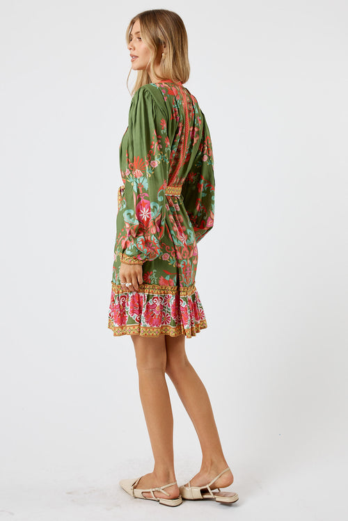 LulaLife Enid Dress Olive