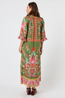 LulaLife Enid Midi Olive