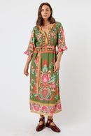 LulaLife Enid Midi Olive