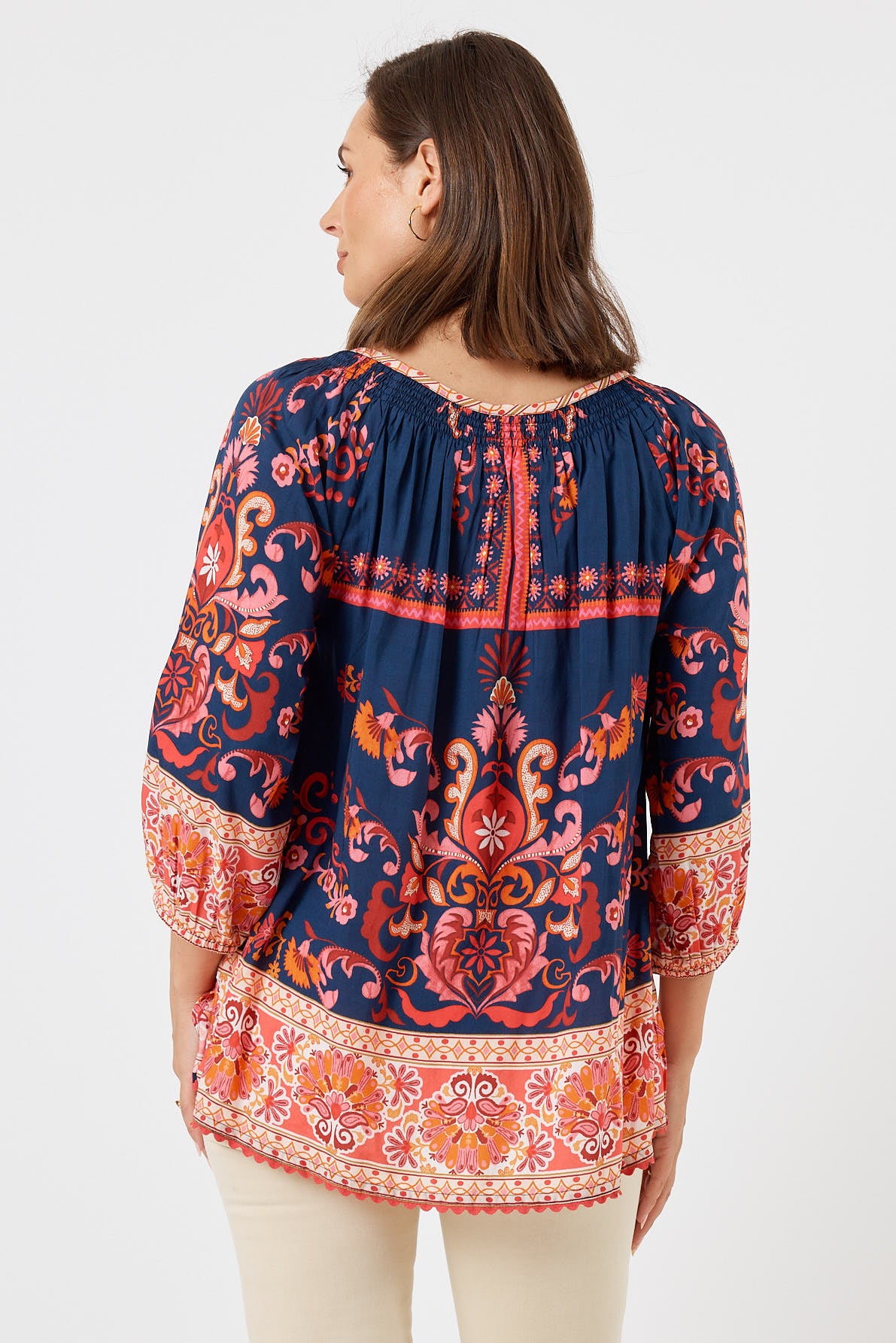 LulaLife Enid Top Navy