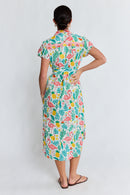 PRE SALE | LulaLife Flamingo Shirtdress White