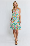 PRE SALE | LulaLife Flamingo Sundress White