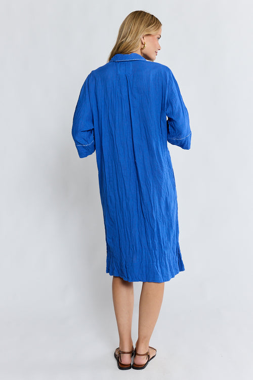 LulaLife Florida Kaftan Azure