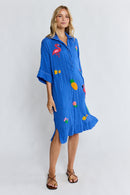 LulaLife Florida Kaftan Azure