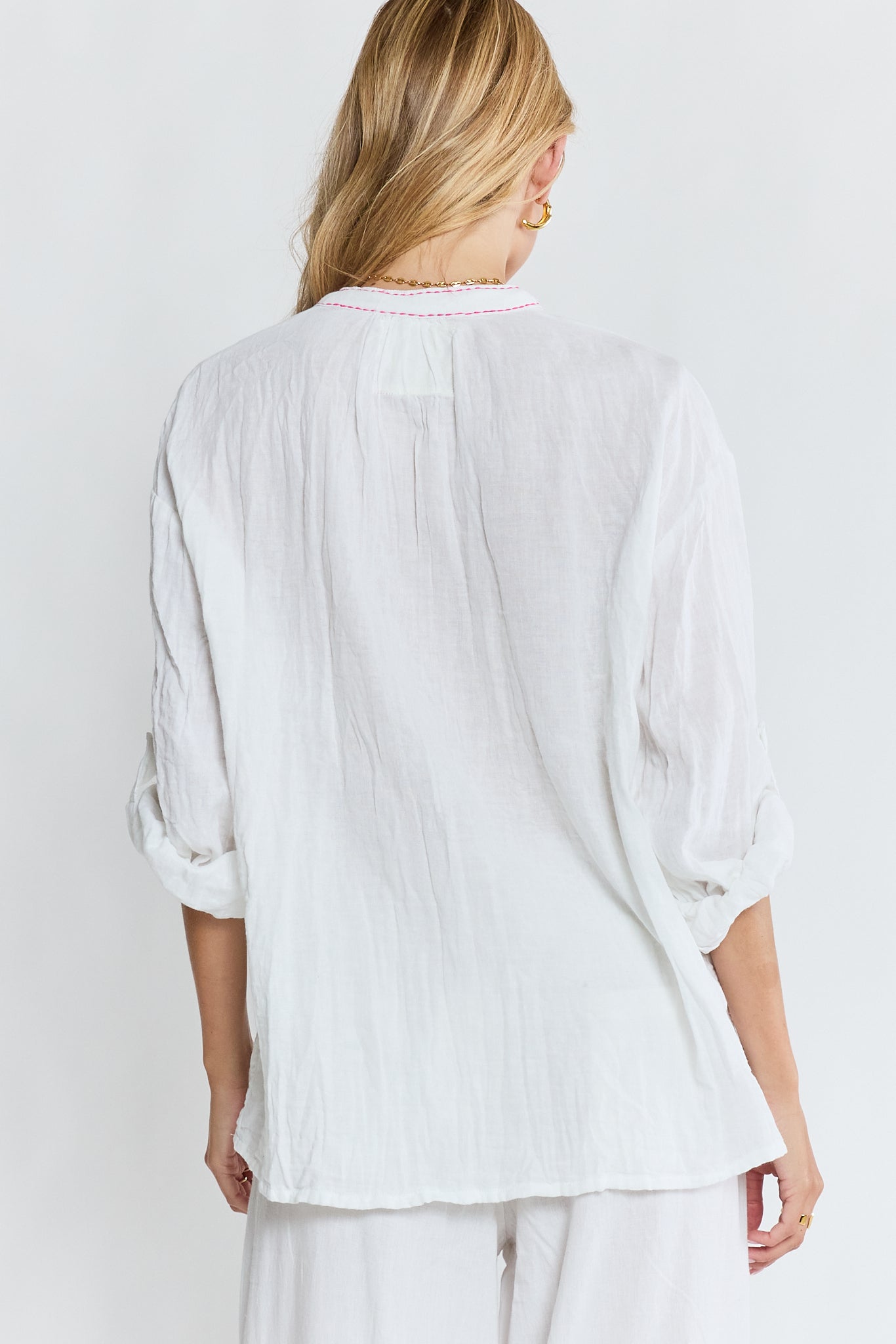 LulaLife Florida Shirt White