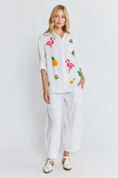 LulaLife Florida Shirt White