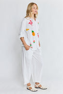 LulaLife Florida Shirt White