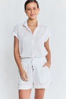 LulaLife Florida Short White