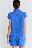LulaLife Florida Top Azure