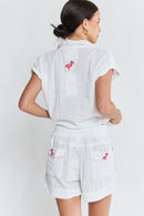 LulaLife Florida Top White