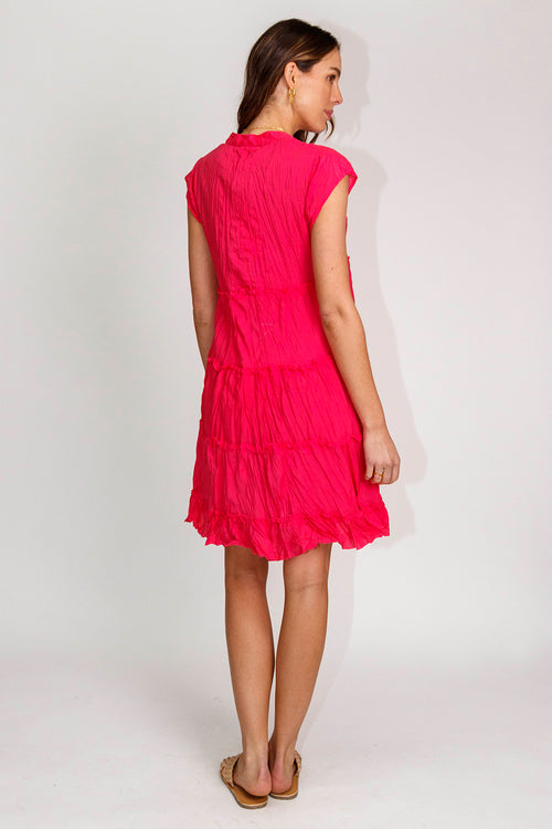 Lulalife Gwen Tier Dress Melon