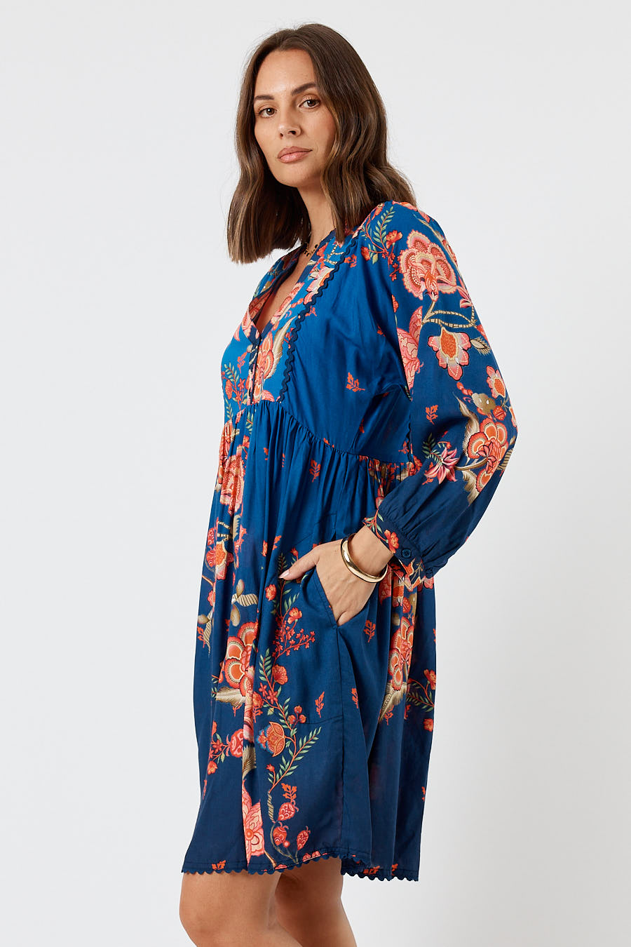 LulaLife Lovis Dress Ocean