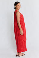 LulaLife Marilyn Maxi Red