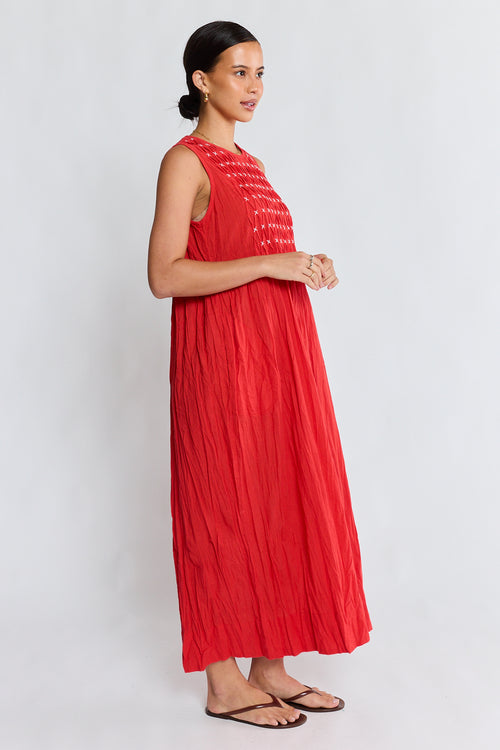 LulaLife Marilyn Maxi Red