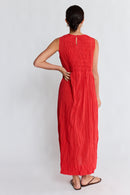 LulaLife Marilyn Maxi Red