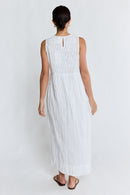 LulaLife Marilyn Maxi White