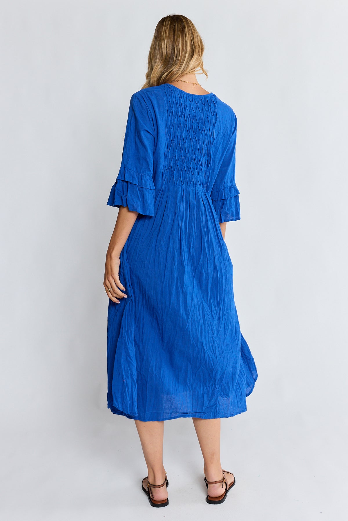 LulaLife Marilyn Midi Azure
