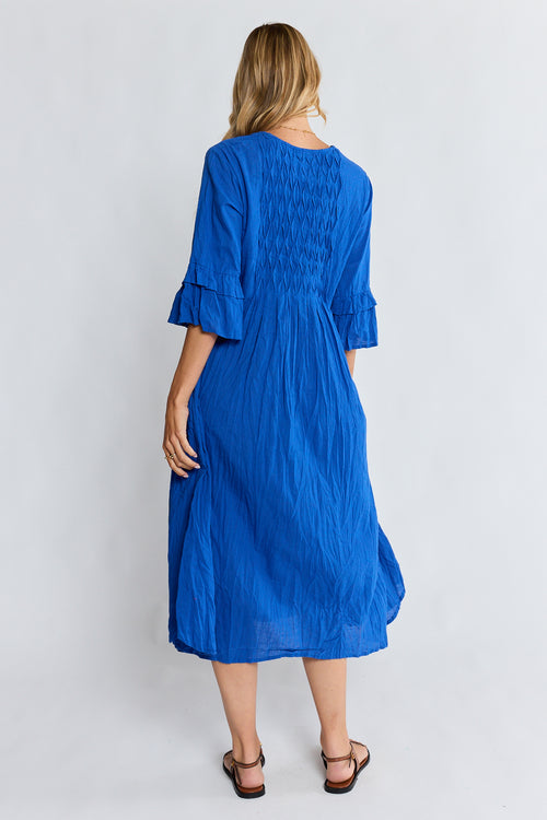 LulaLife Marilyn Midi Azure