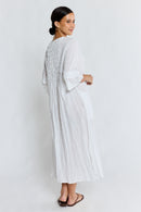 LulaLife Marilyn Midi White
