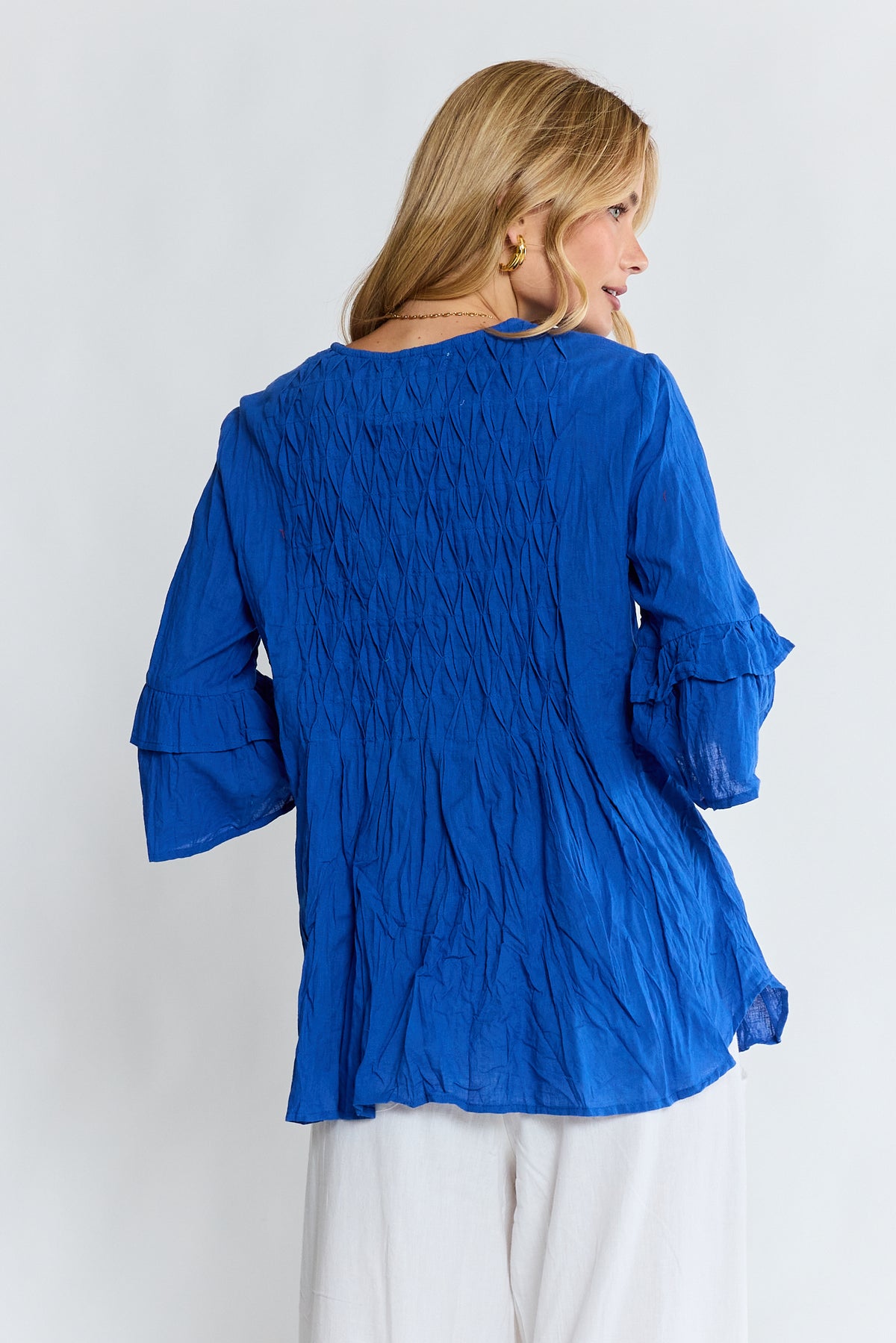 LulaLife Marilyn Shirt Azure