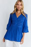 LulaLife Marilyn Shirt Azure