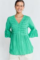LulaLife Marilyn Shirt Sea
