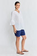 LulaLife Marilyn Shirt White