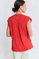 LulaLife Marilyn Top Red